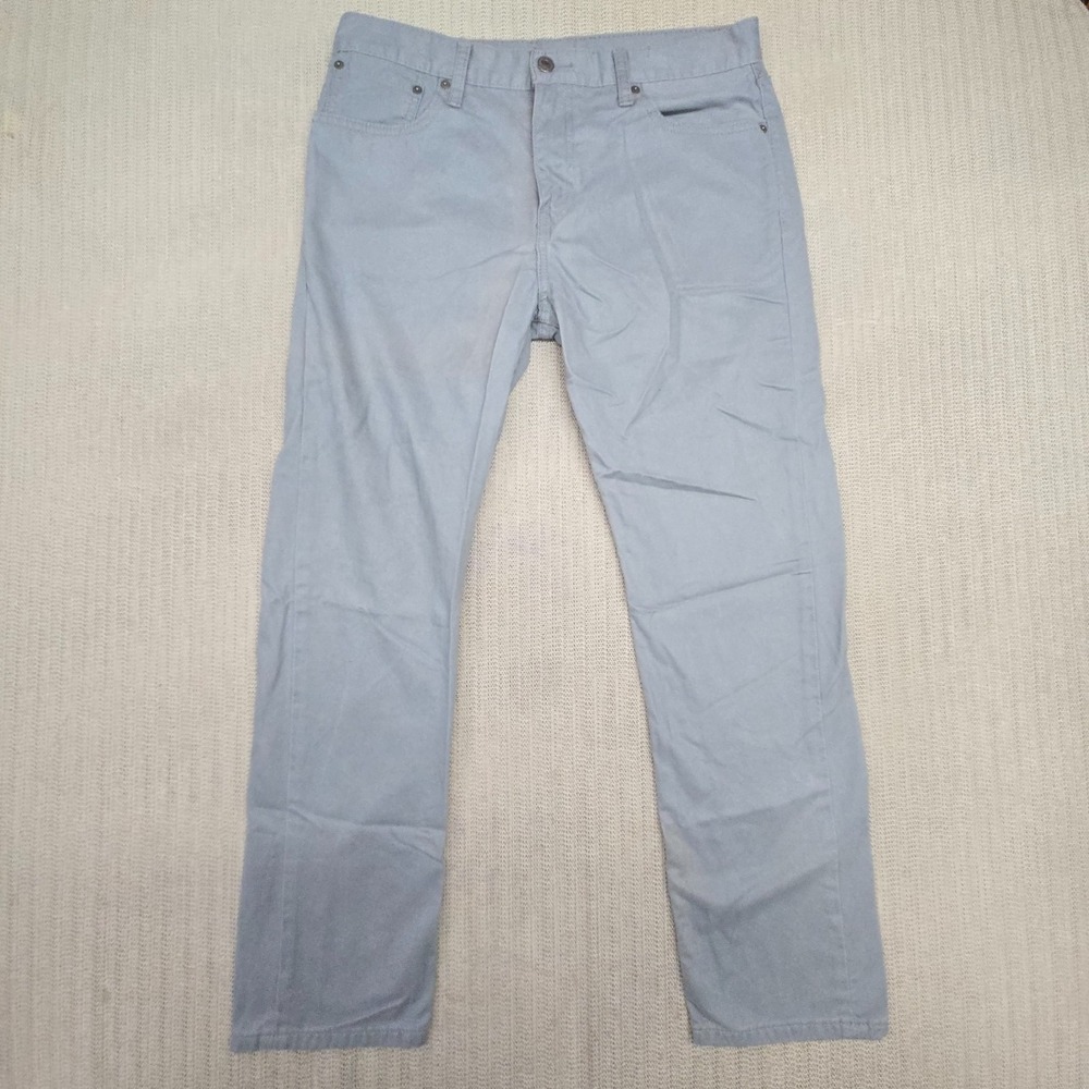 Levi's 508 Jeans Mens 32x30 Gray Denim Regular Tapered Leg Pants Levis